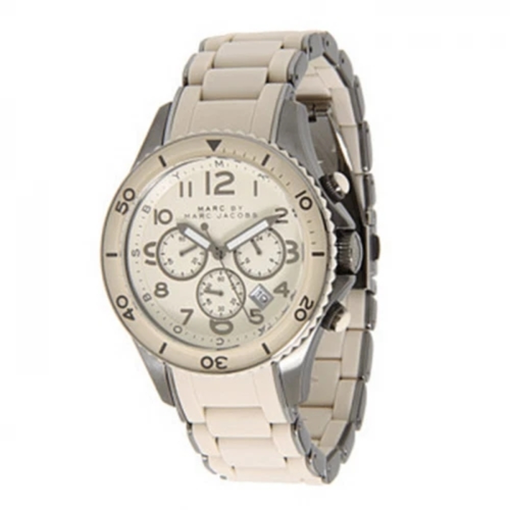 Marc by Marc Jacobs Men's Watch in Beige and Gray